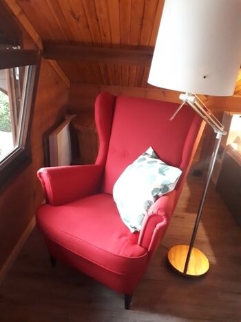 Ein Platz zum verweilen mit Seeblick von oben