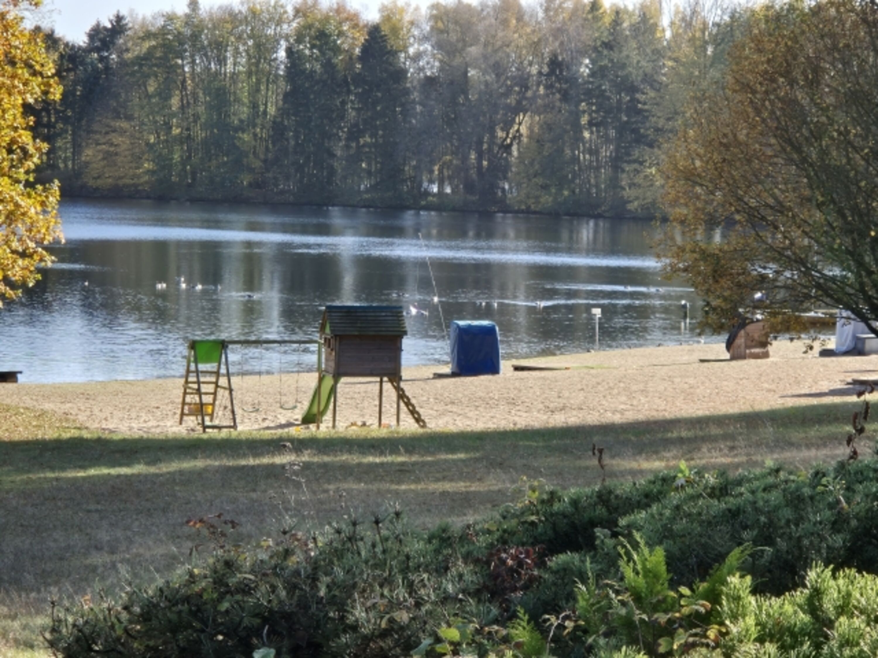 Privatstrand direkt vor der CASA ANDREA