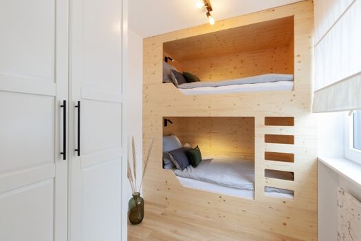 Alkovenbett auch für Erwachsene Liegeflächen pro Bett 100x200cm