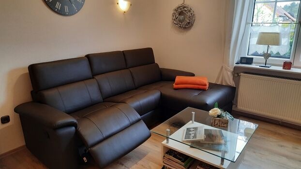 Couch mit Relaxfunktion