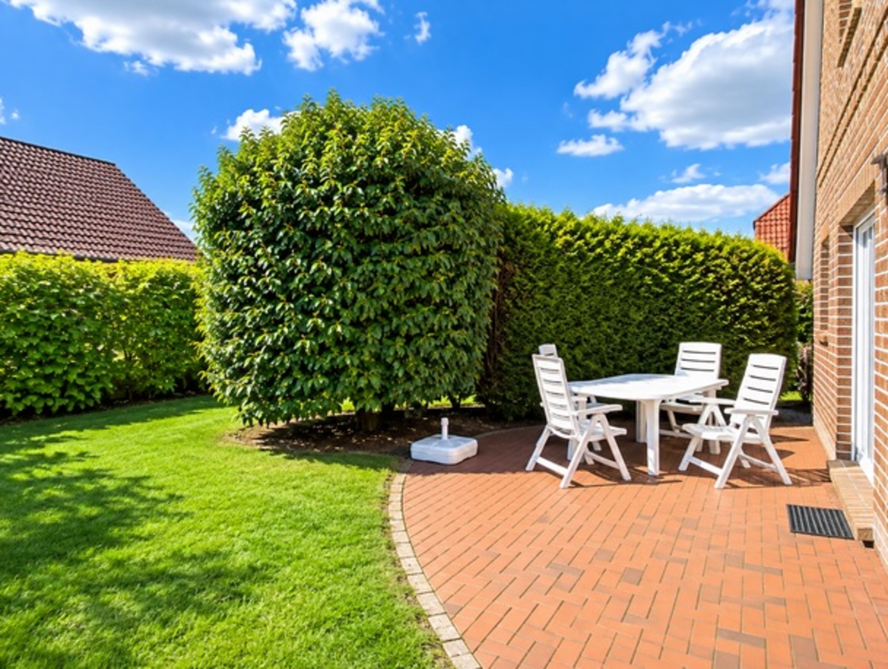 Garten hinten