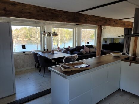 Küche mit Esszimmer