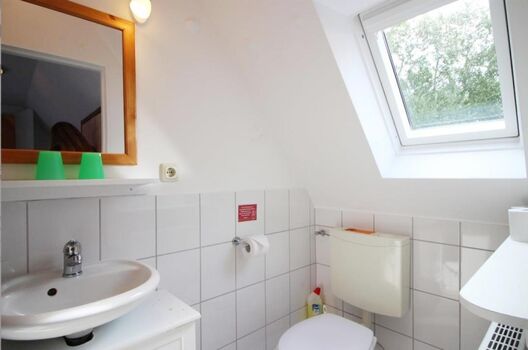 Ferienwohnung Ufer St. Peter-Ording, Urlaub mit Hund:  Badezimmer 
