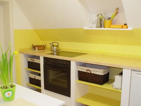 Ferienwohnung Ufer St. Peter-Ording, Urlaub mit Hund:  Küche 