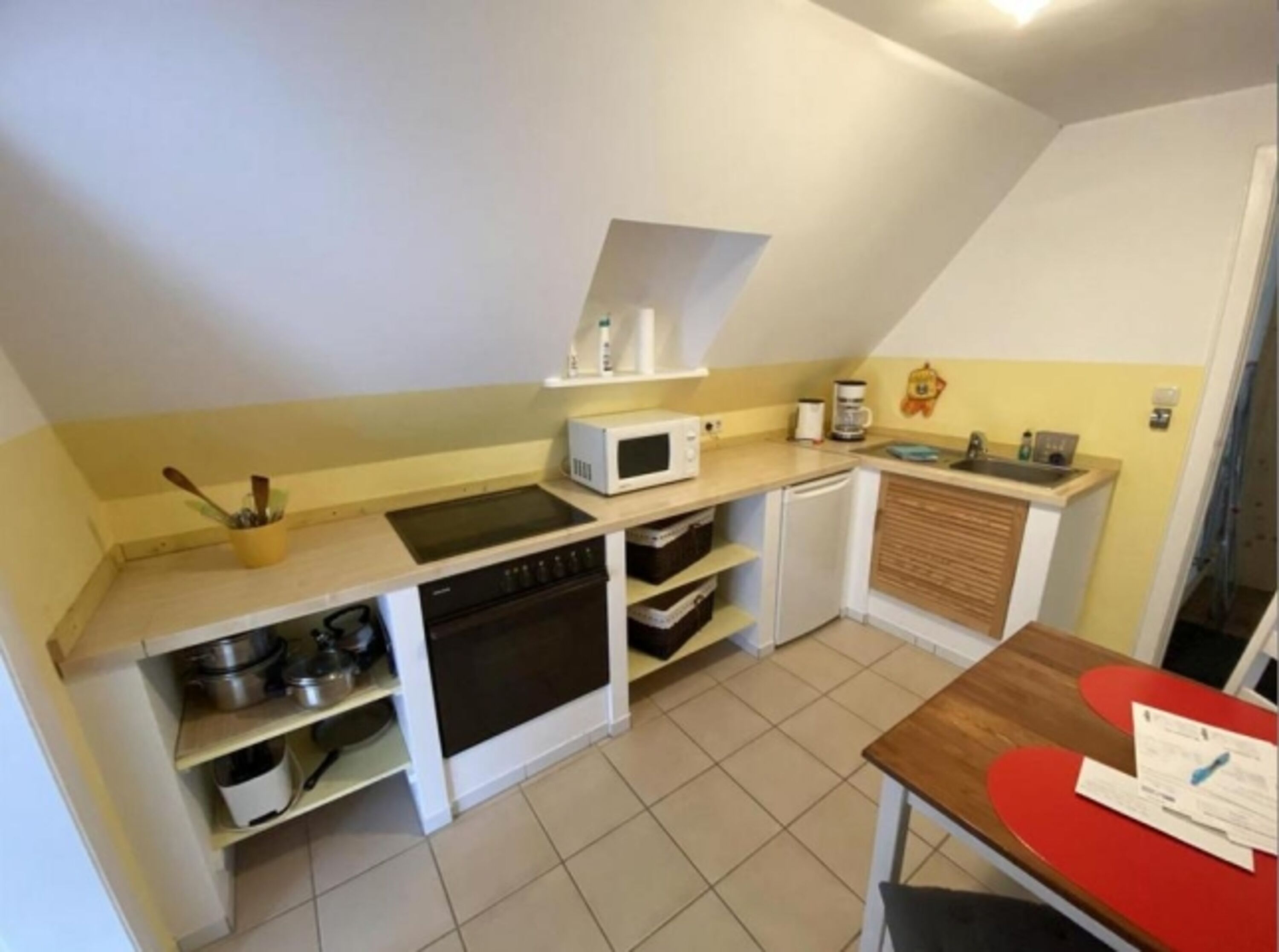 Ferienwohnung Ufer St. Peter-Ording, Urlaub mit Hund: Küche 
