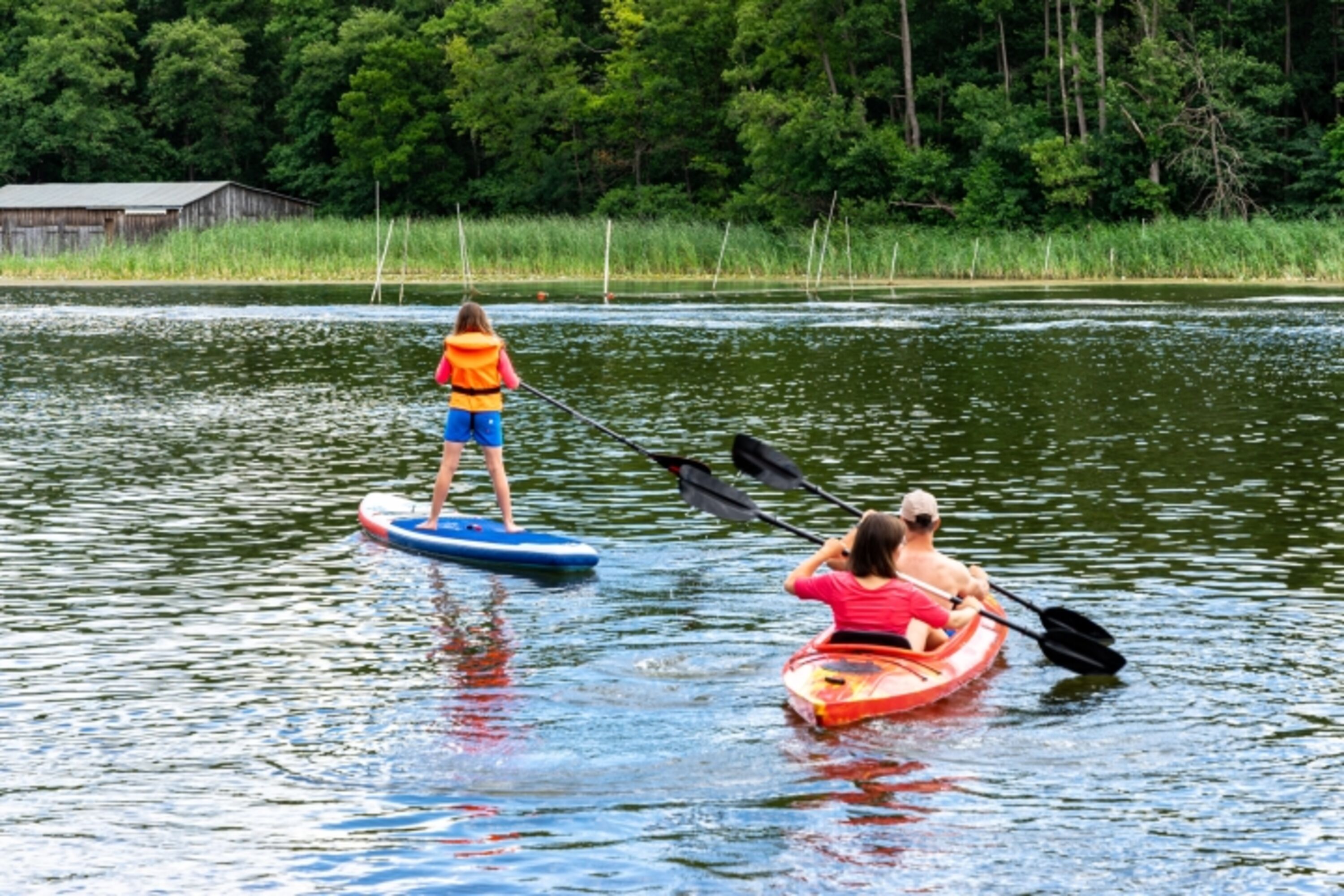 auf dem Vielzsee