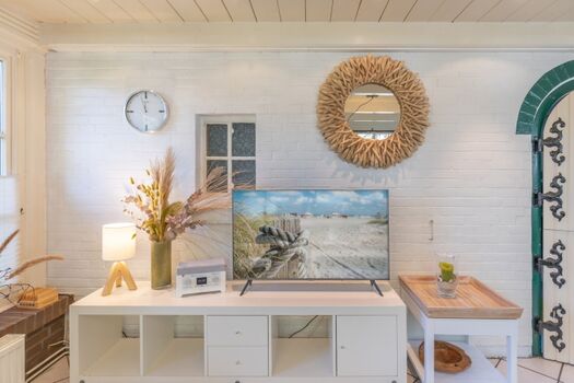 Ferienwohnung Holdunder - Ein moderner Flat-TV für gemütliche Fernseh-Abende