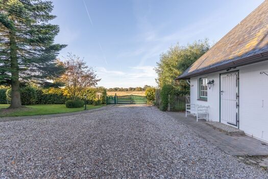 Ferienwohnung Holdunder -  Der Blick in die unbebaute Natur rund ums Haus 