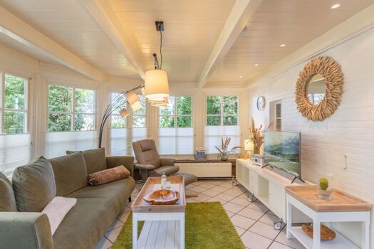 Ferienwohnung Holdunder - Das gemütliches Wohnzimmer lädt zum verweilen ein