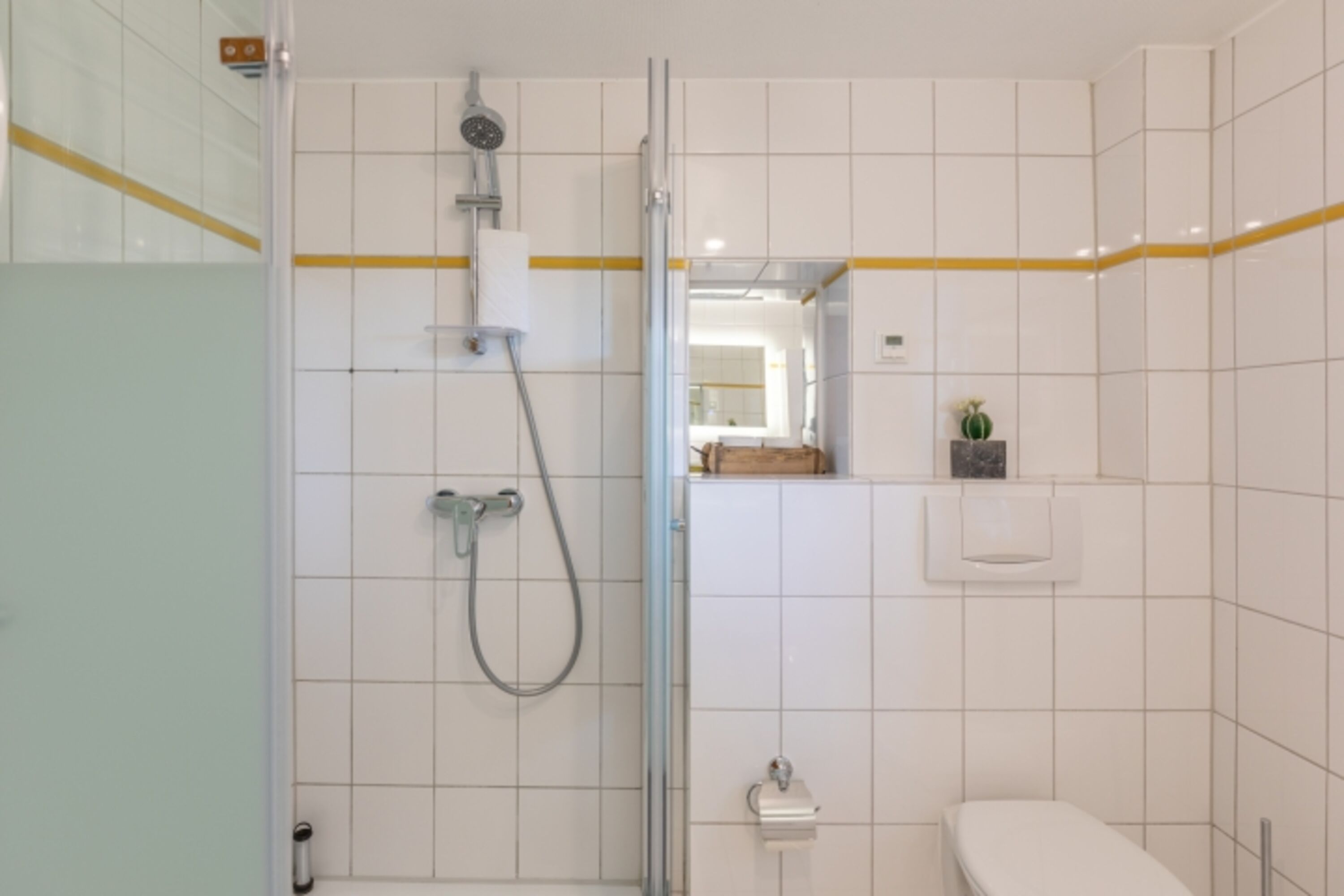 Ferienwohnung Holdunder - Kleines renoviertes Duschbad 