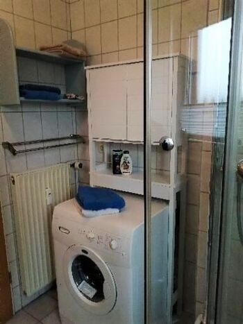 ...und Waschmaschine.