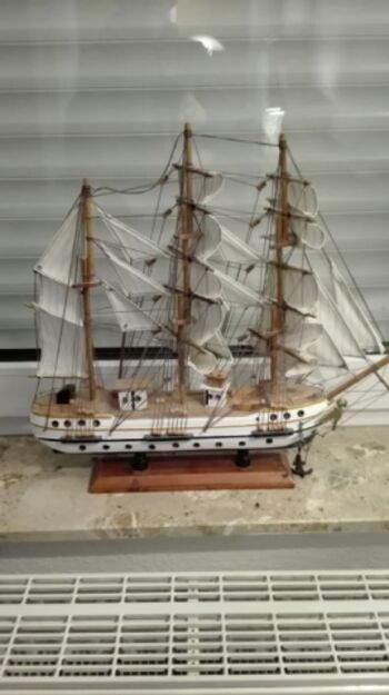 Einen Dreimaster haben wir auch.