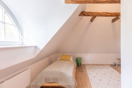 Deichwärterkate - Kinderzimmer mit zwei Einzelbetten 