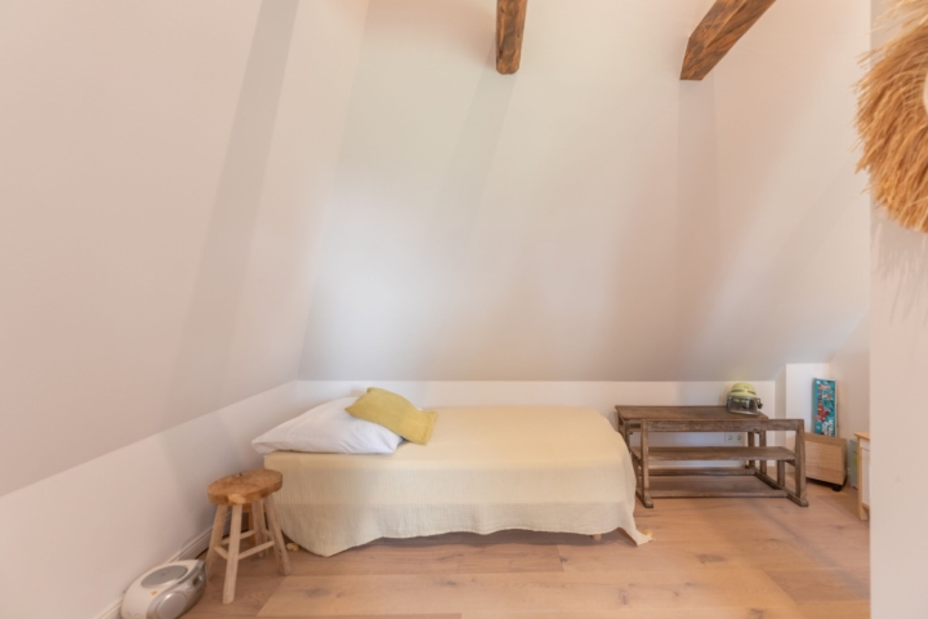 Deichwärterkate - Kinderzimmer mit zwei Einzelbetten 