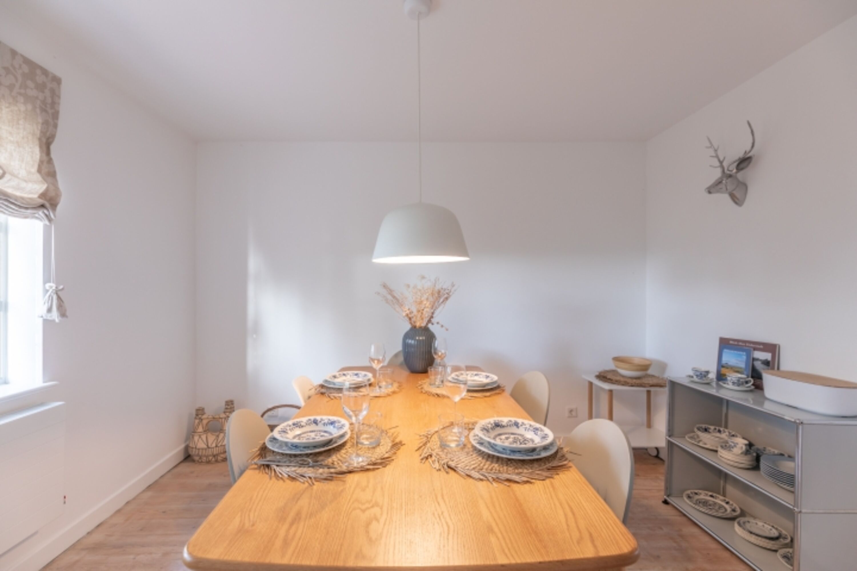 Deichwärterkate - Kleines stilvolles Esszimmer 