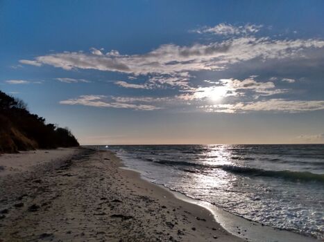 Abendstimmung am Strand