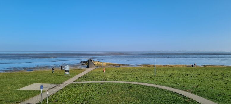 Freier Blick aufs Wasser