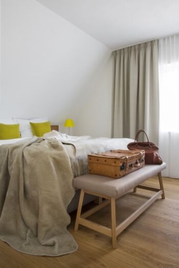 luxuriöses Schlafgefühl mit Aussicht - Schlafzimmer im Obergeschoss