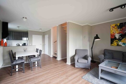 Wohn, Koch und Essbereich