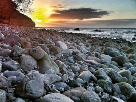 Steinstrand Rügen
