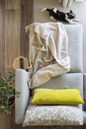 Ein Blick auf Ihren Wohnbereich von der Galerie aus