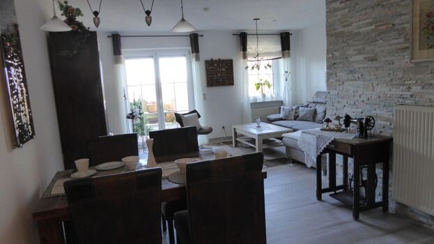 Blick in den Wohnbereich