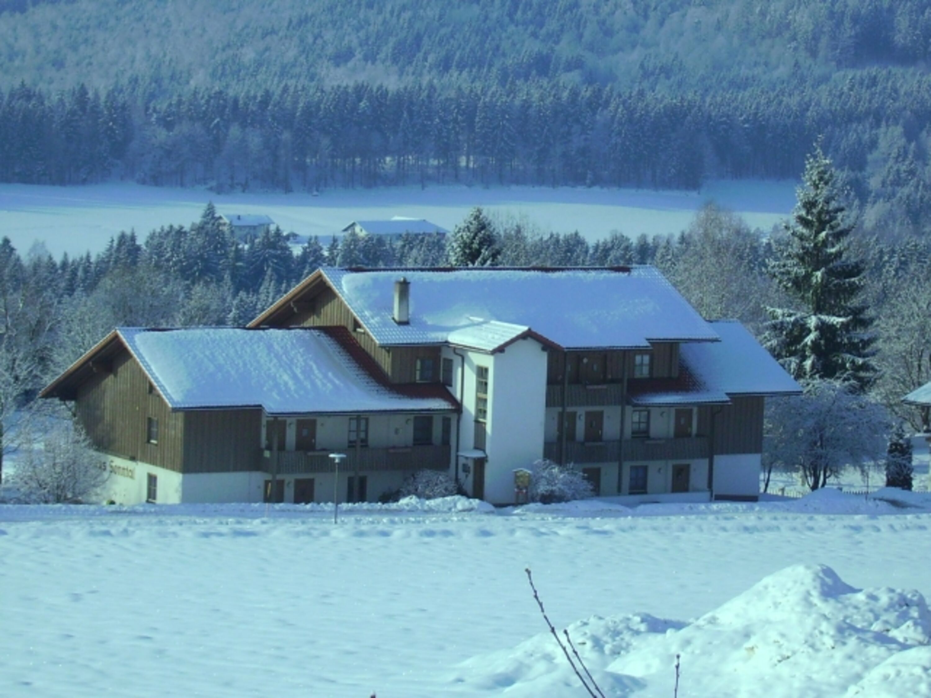 Haus Sonntal im Winter