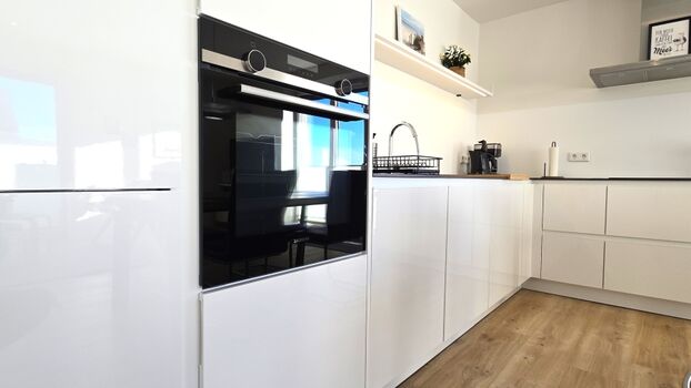 der schöne, helle Wohnbereich