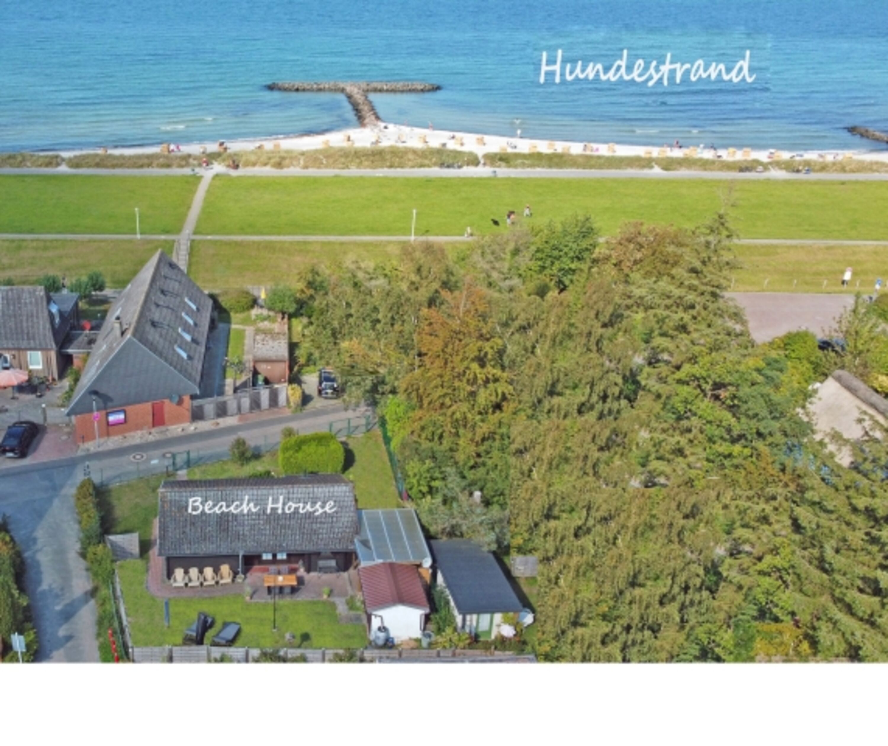 Beach House direkt am Hundestrand