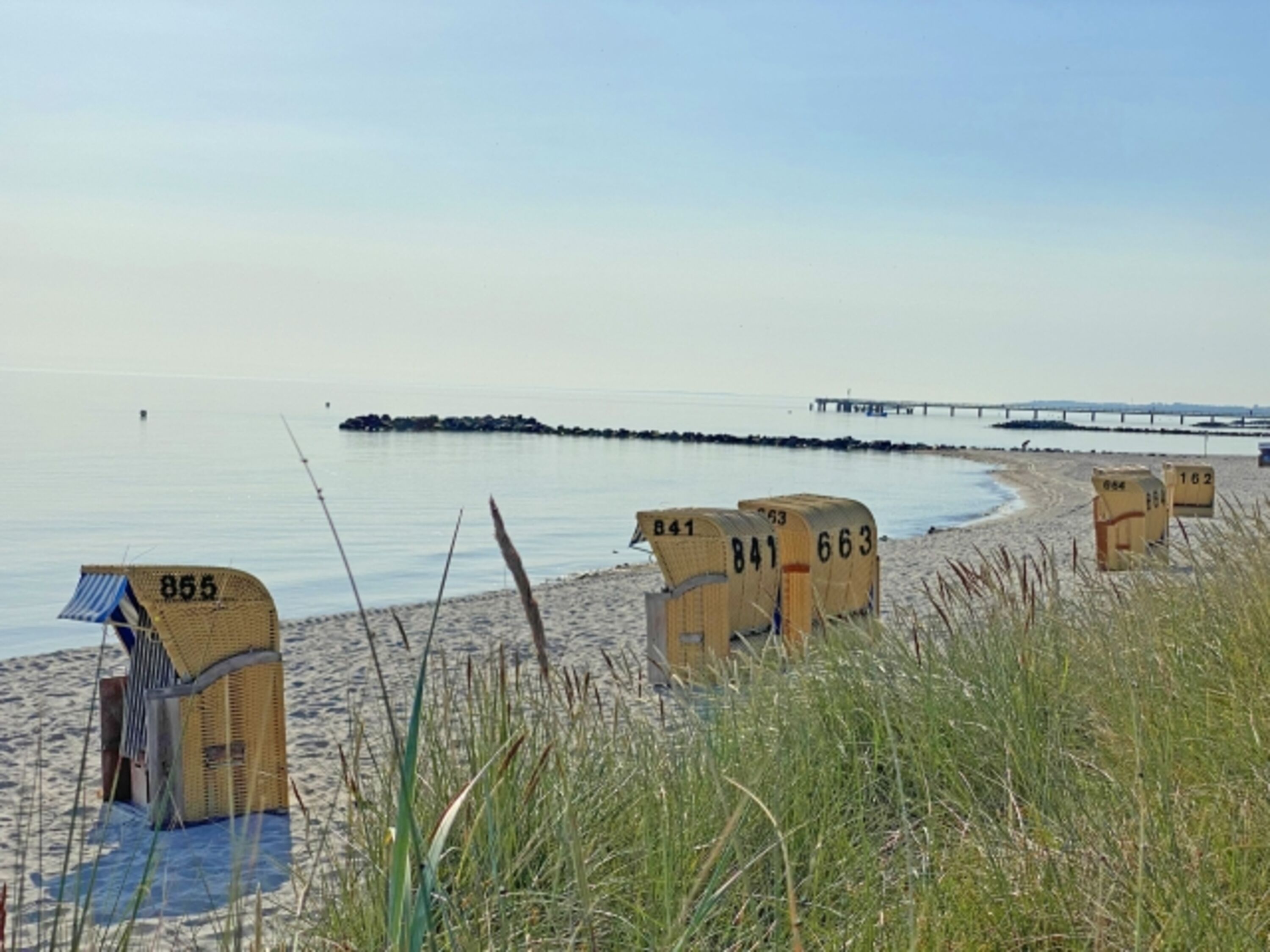Der wunschschöne Strand von Kalifornien