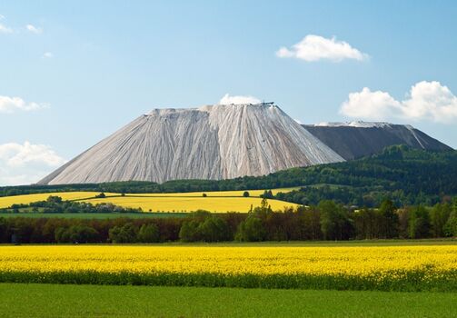 Der Monte Kali in Heringen