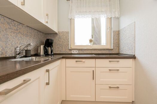 Die offene Küche mit alle Comfort