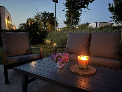 nur wenige Schritte von der Nordsee entfernt...