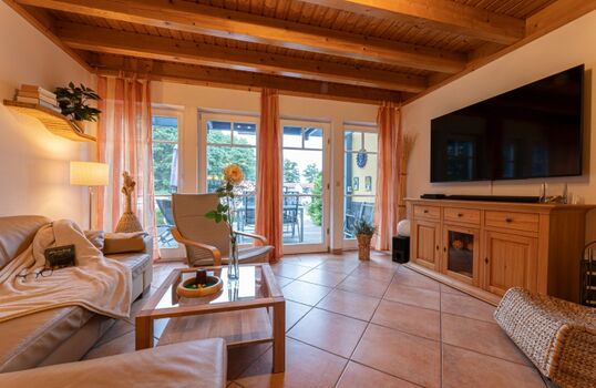 Wohnzimmer im Ferienhaus