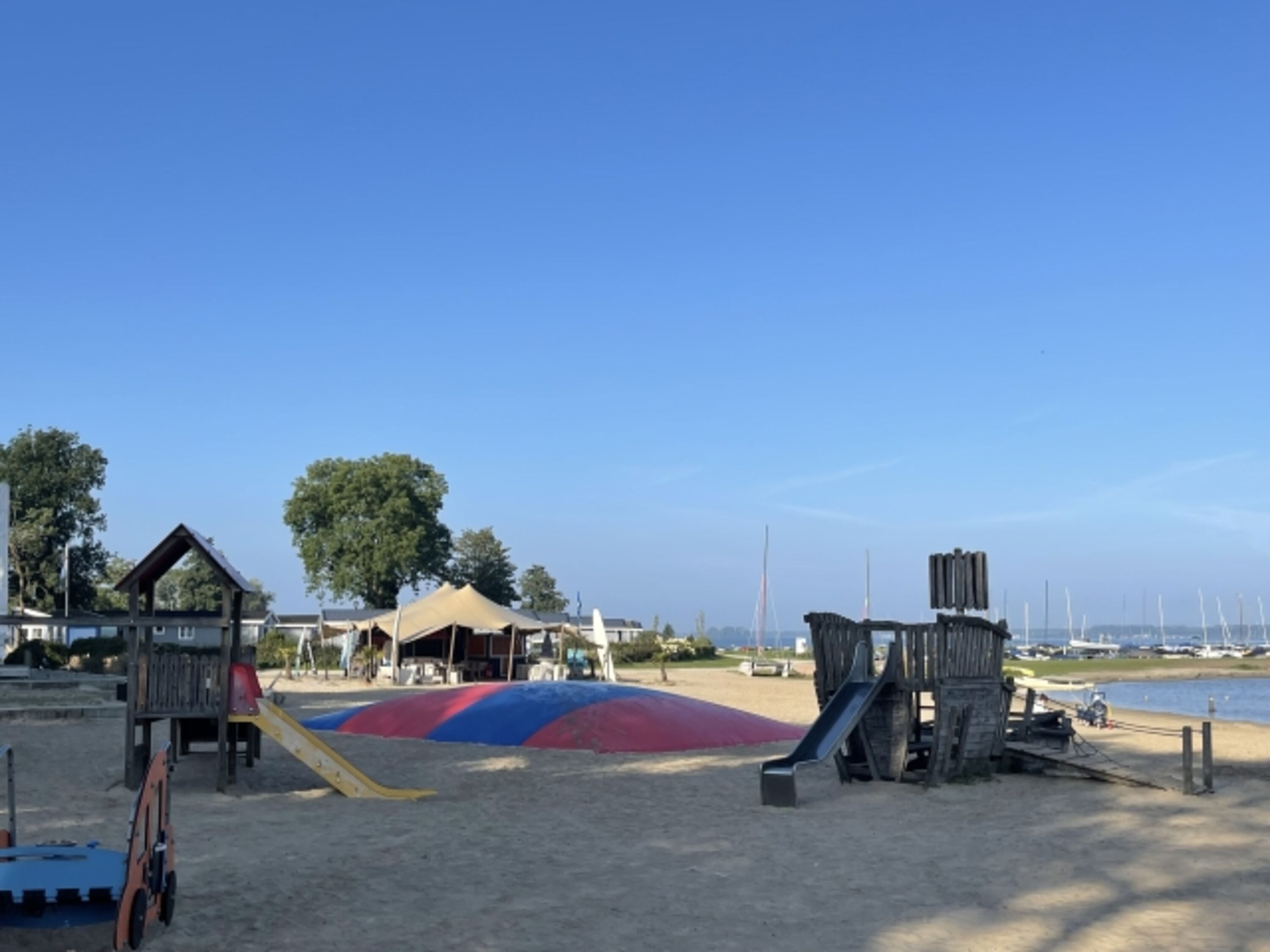 Spielplatz am Strand