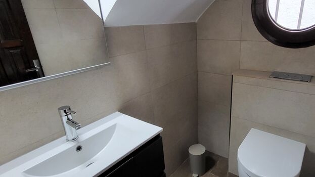 Gäste-WC im Erdgeschoss