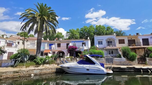 Bootsliegeplatz am Ferienhaus