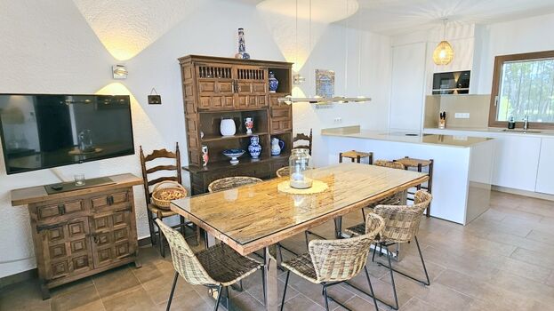 Essbereich vor der Küche