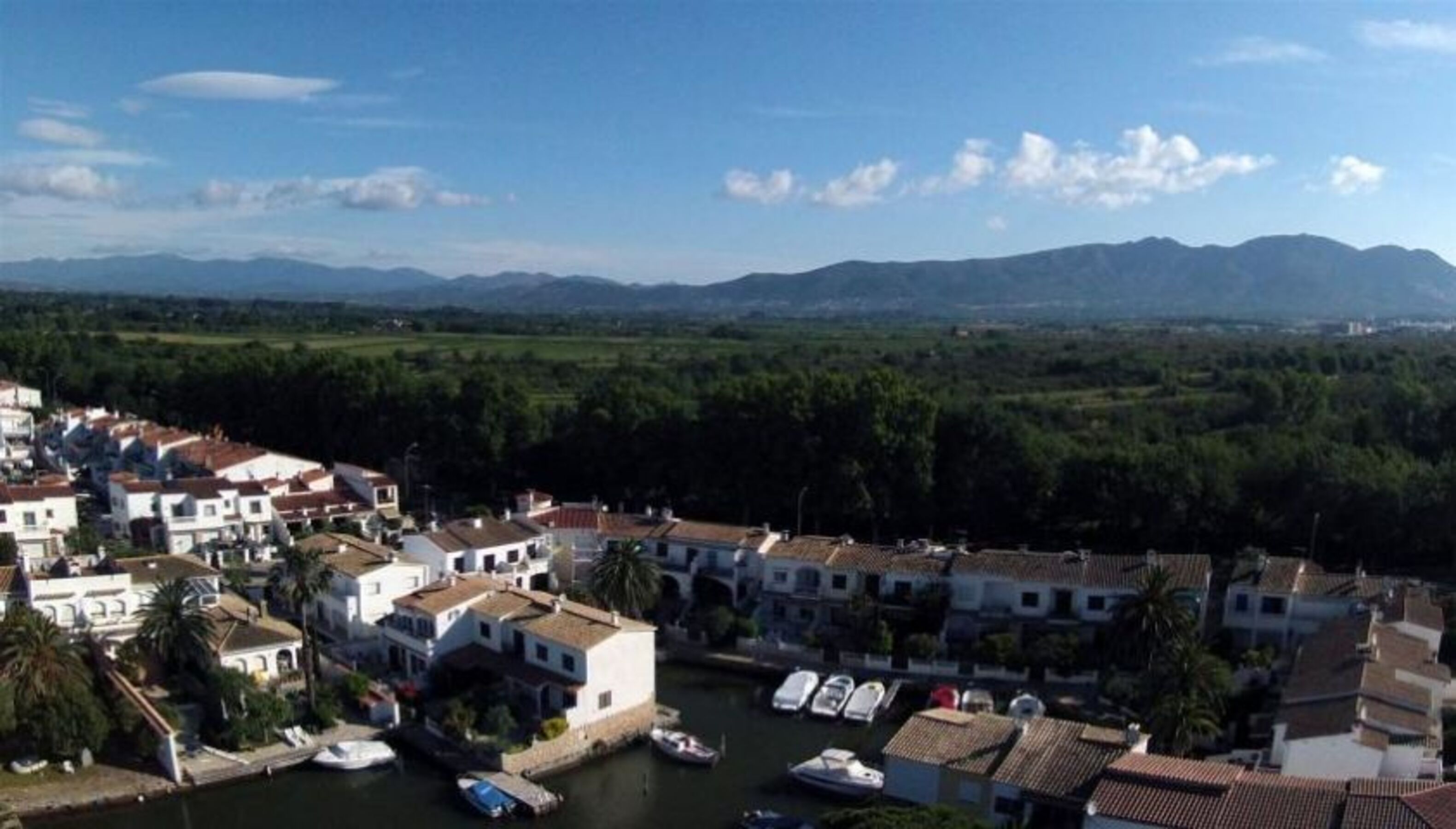 Port Sirena am Ende des Ebre-Kanals