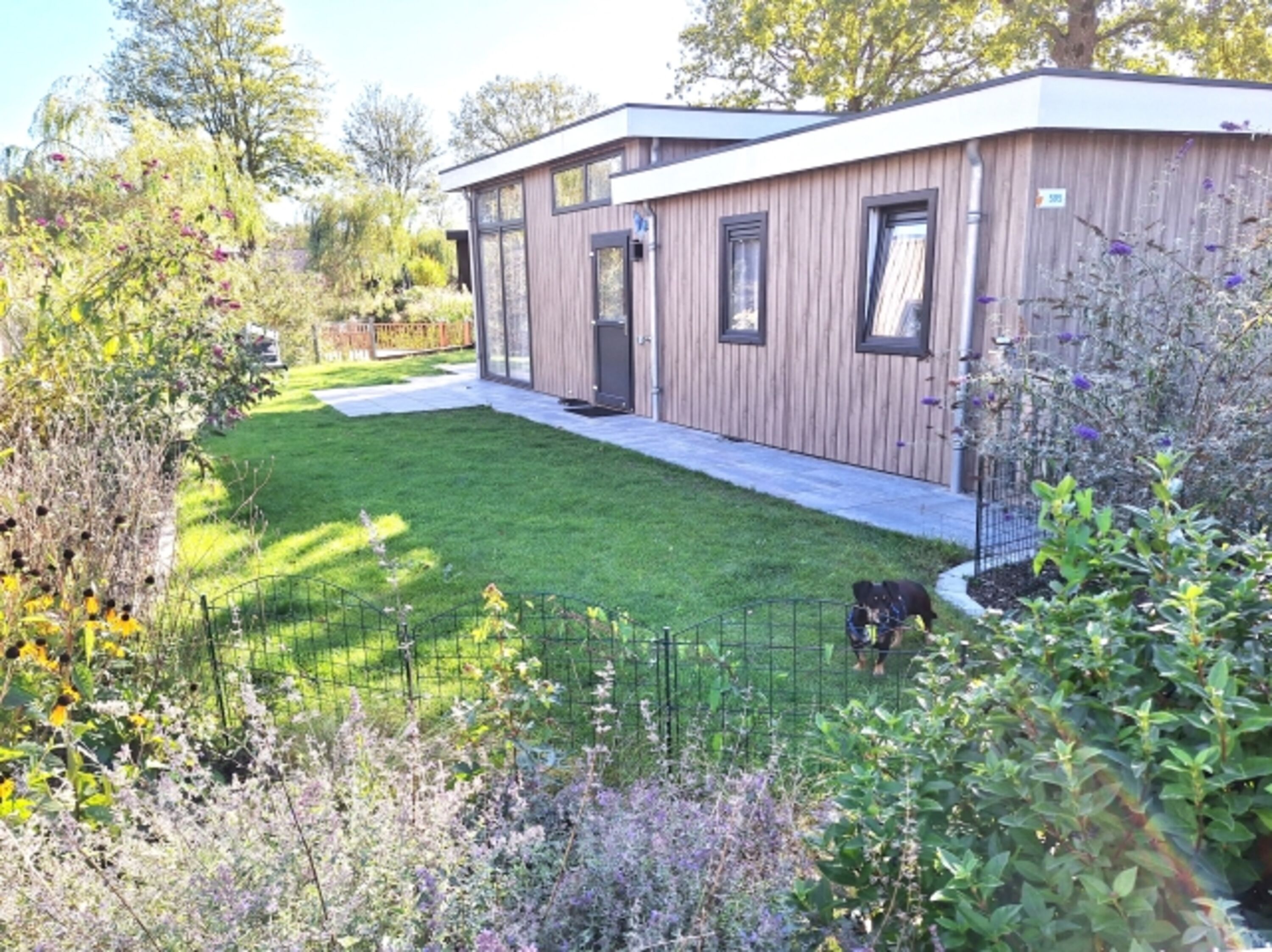 ebenerdiger Eingangsbereich Ferienhaus