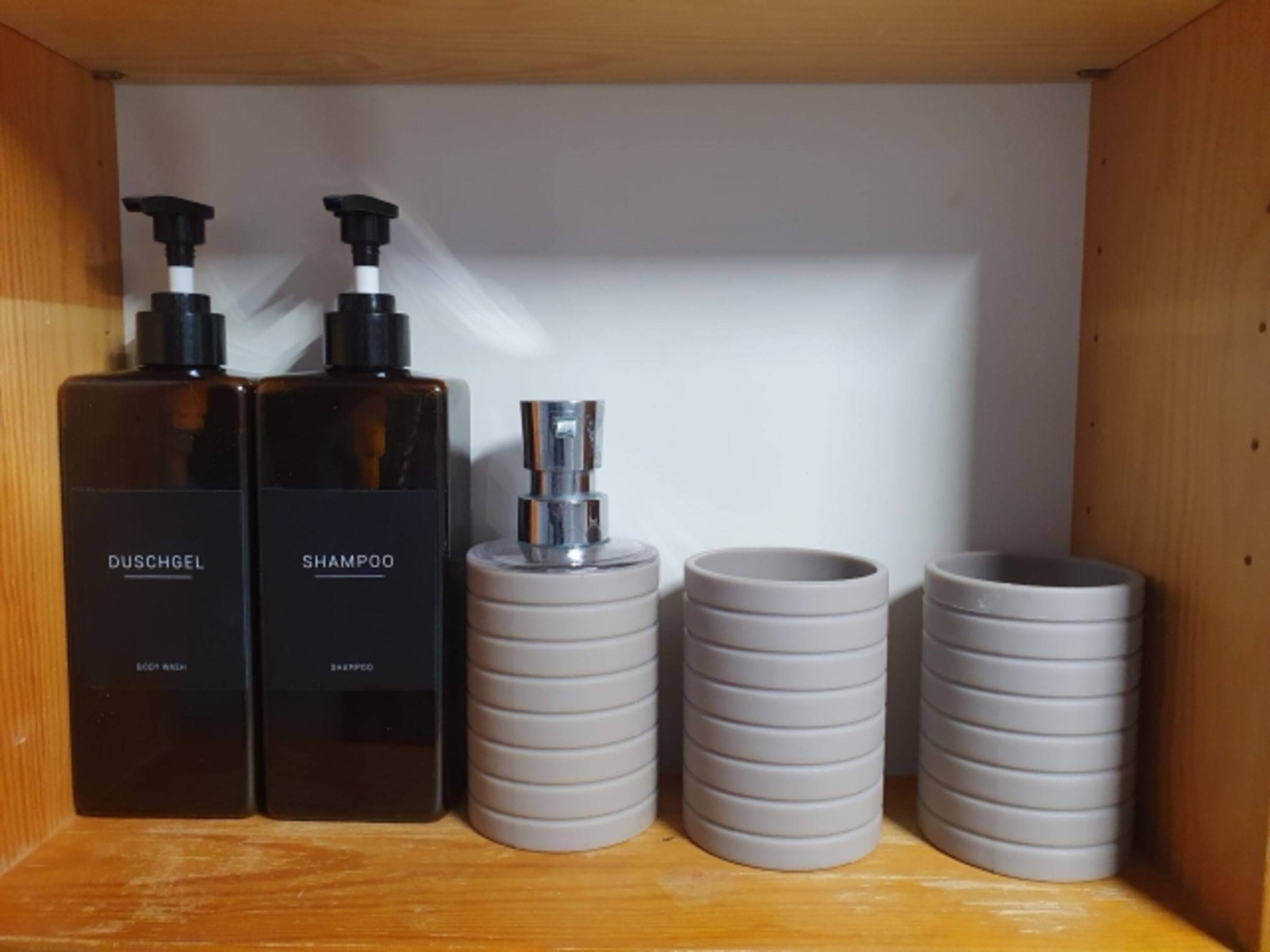 Shampoo, Duschgel und Handseife stellen wir Ihnen kostenfrei zur Verfügung