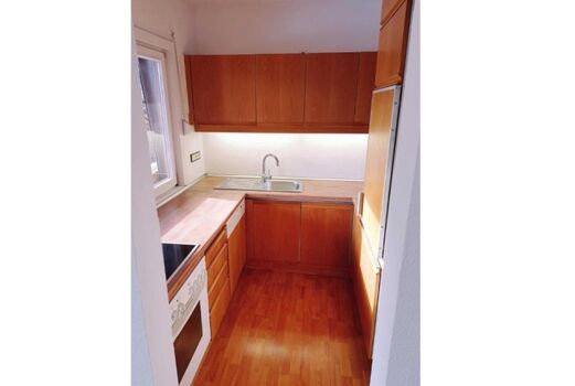 Küche mit Geschirrspüler