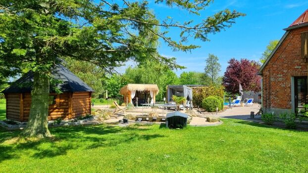 der wunderschöne Außenbereich