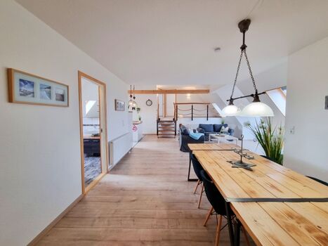 Blick in die Wohnung