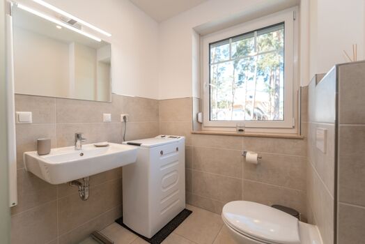 Badezimmer im Obergeschoss