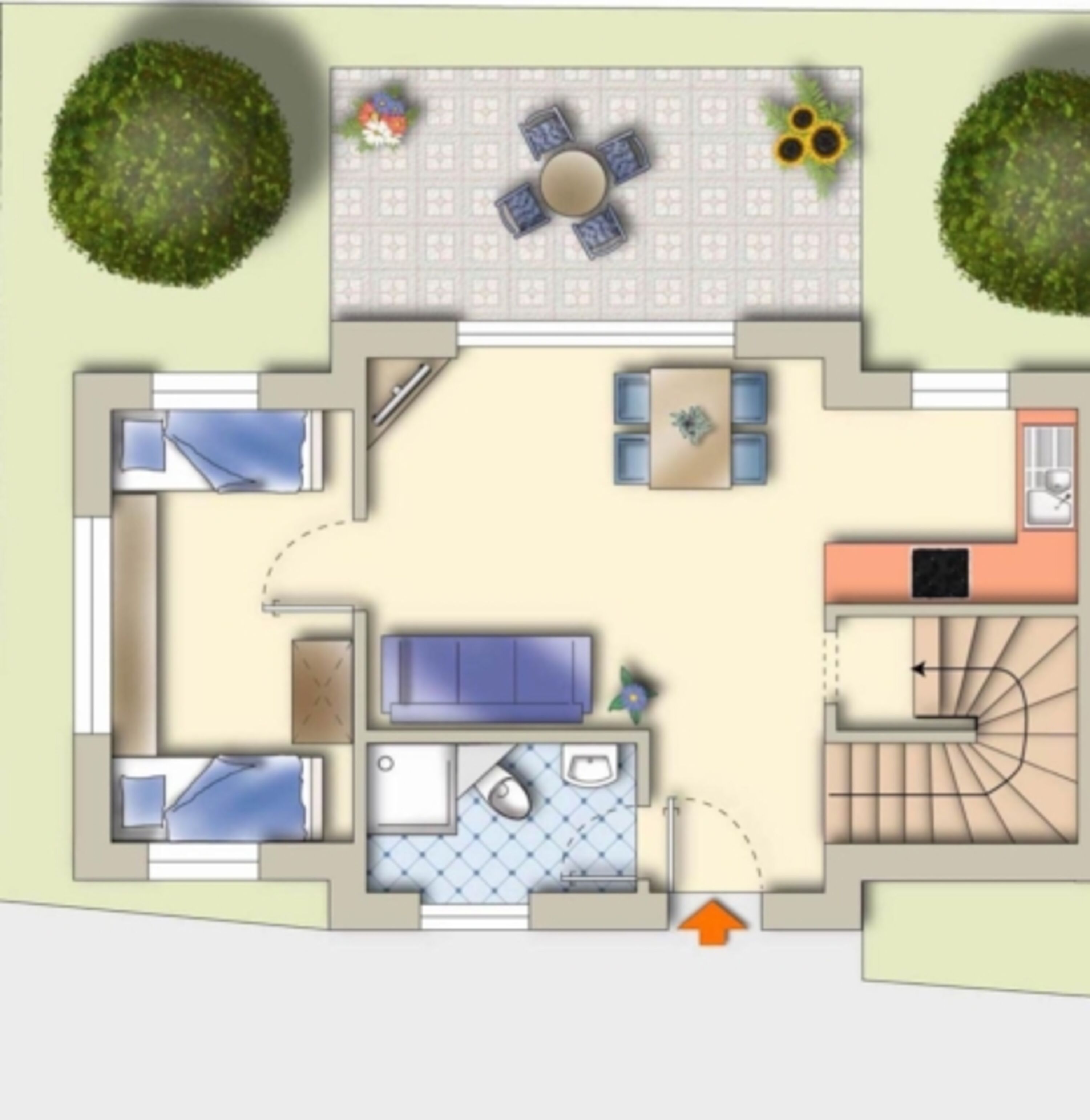 Grundriss EG