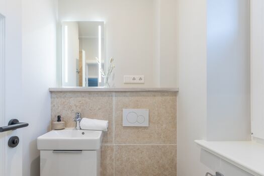 Biikehuus Ost -Duschbad im OG