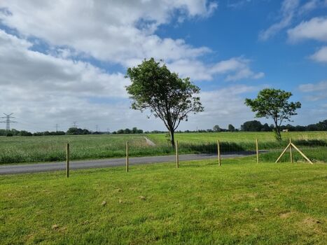 Blick über die Felder.