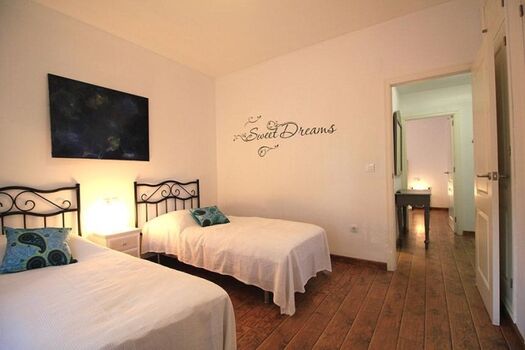 Schlafzimmer Gästehaus Erdgeschoss 