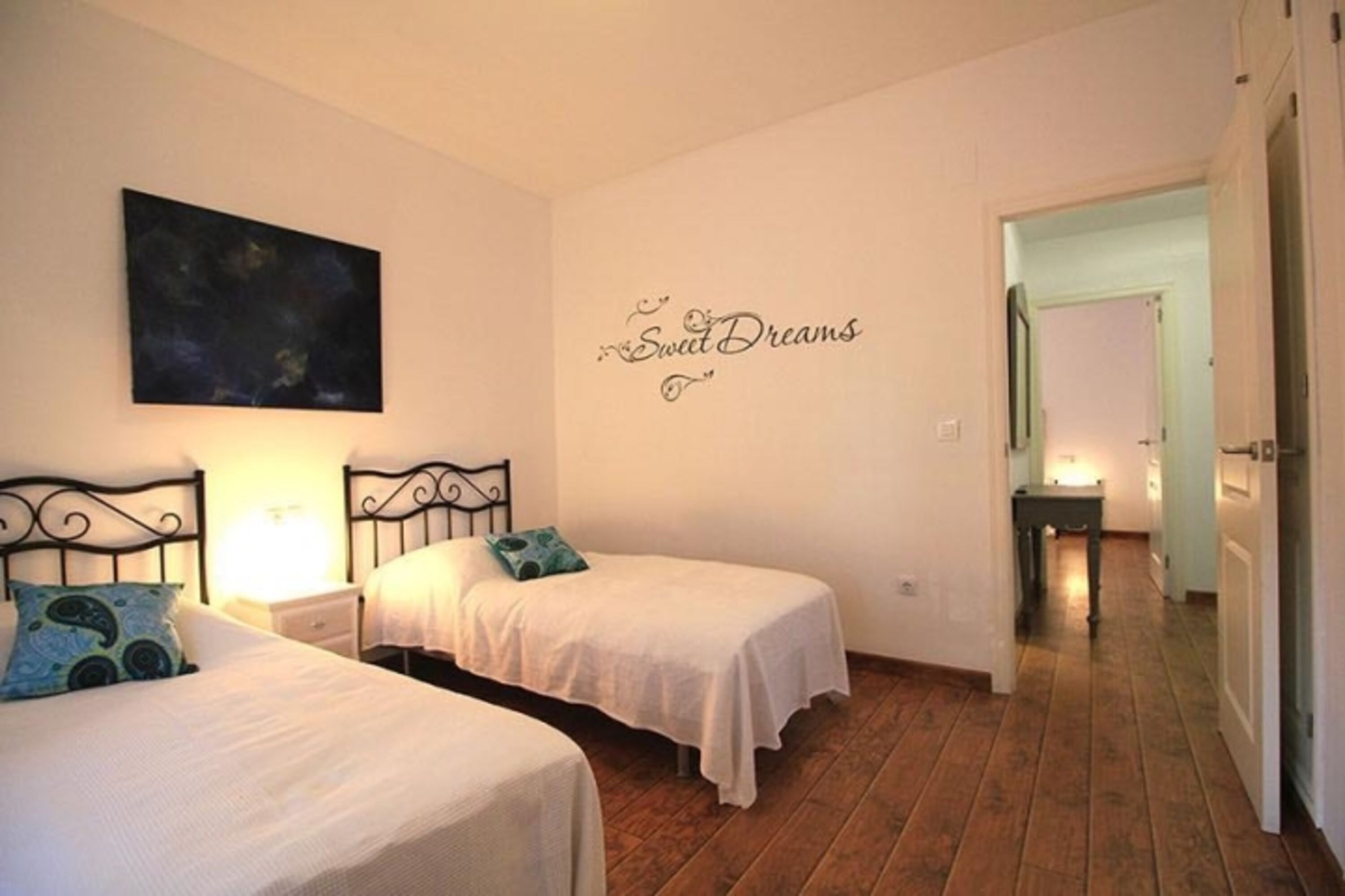 Schlafzimmer Gästehaus Erdgeschoss 